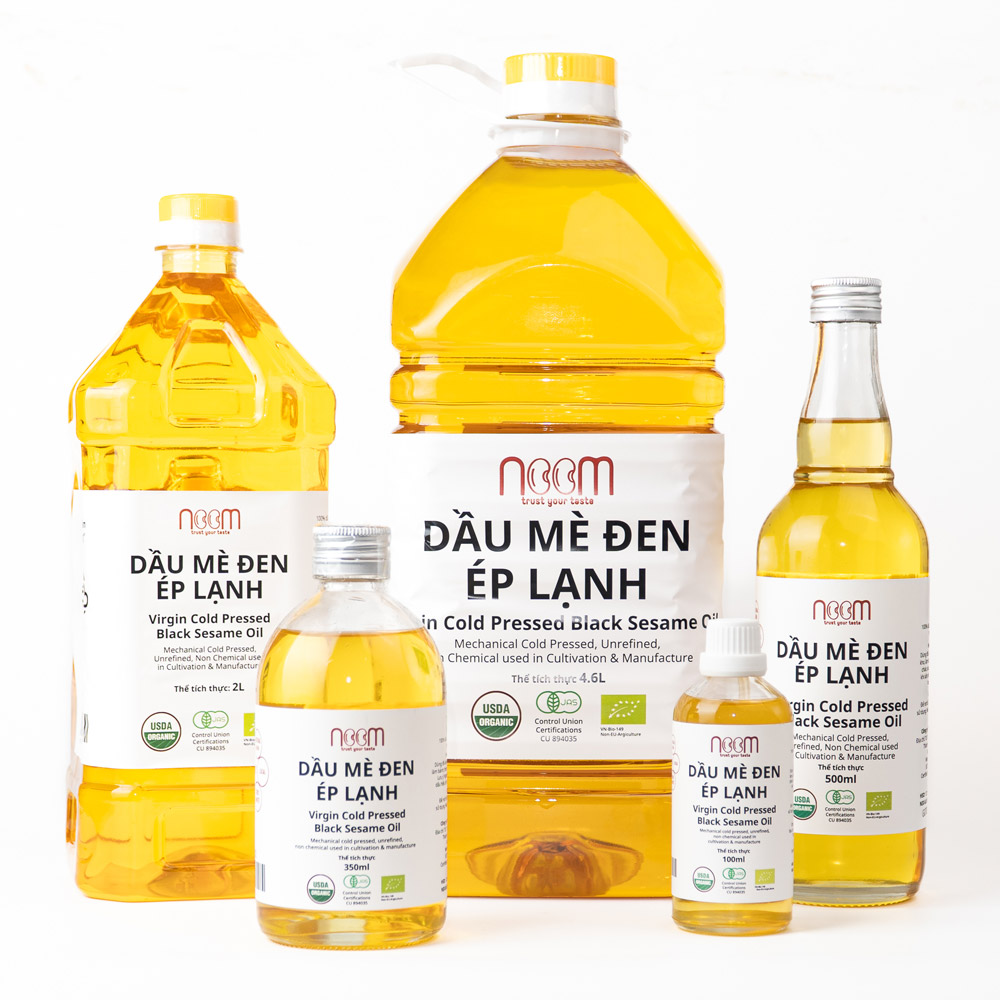 Dầu Mè Đen Ép Lạnh 1 dầu mè đen ép lạnh