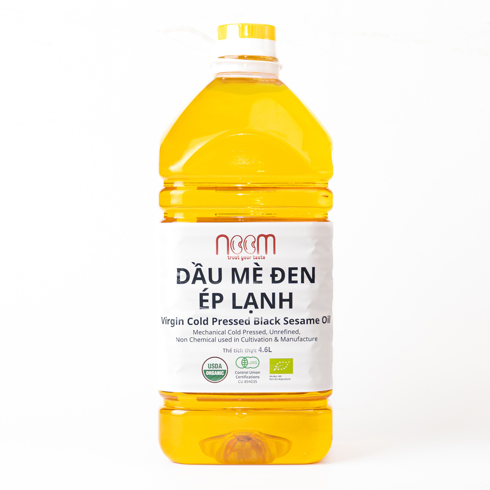 Dầu Mè Đen Ép Lạnh 9 dầu mè đen ép lạnh