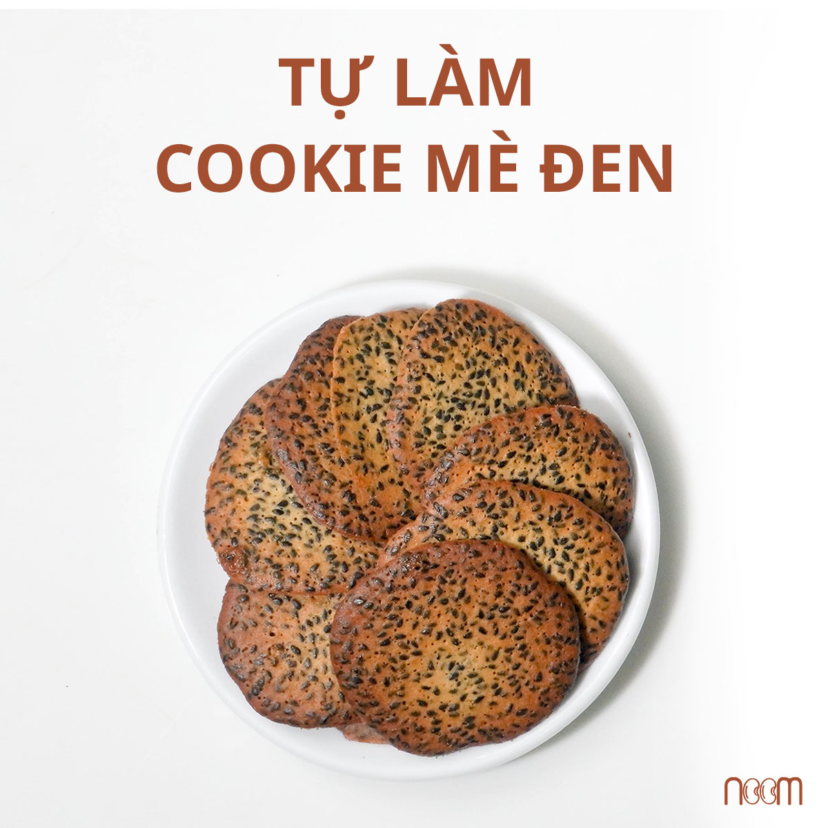 cookie me den banh an dam cho be 1