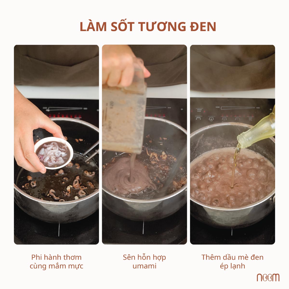 sốt mì tương đen