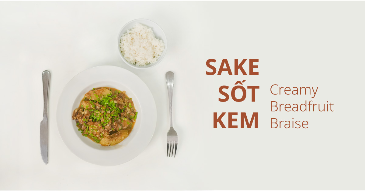 món kho chay sake sốt kem