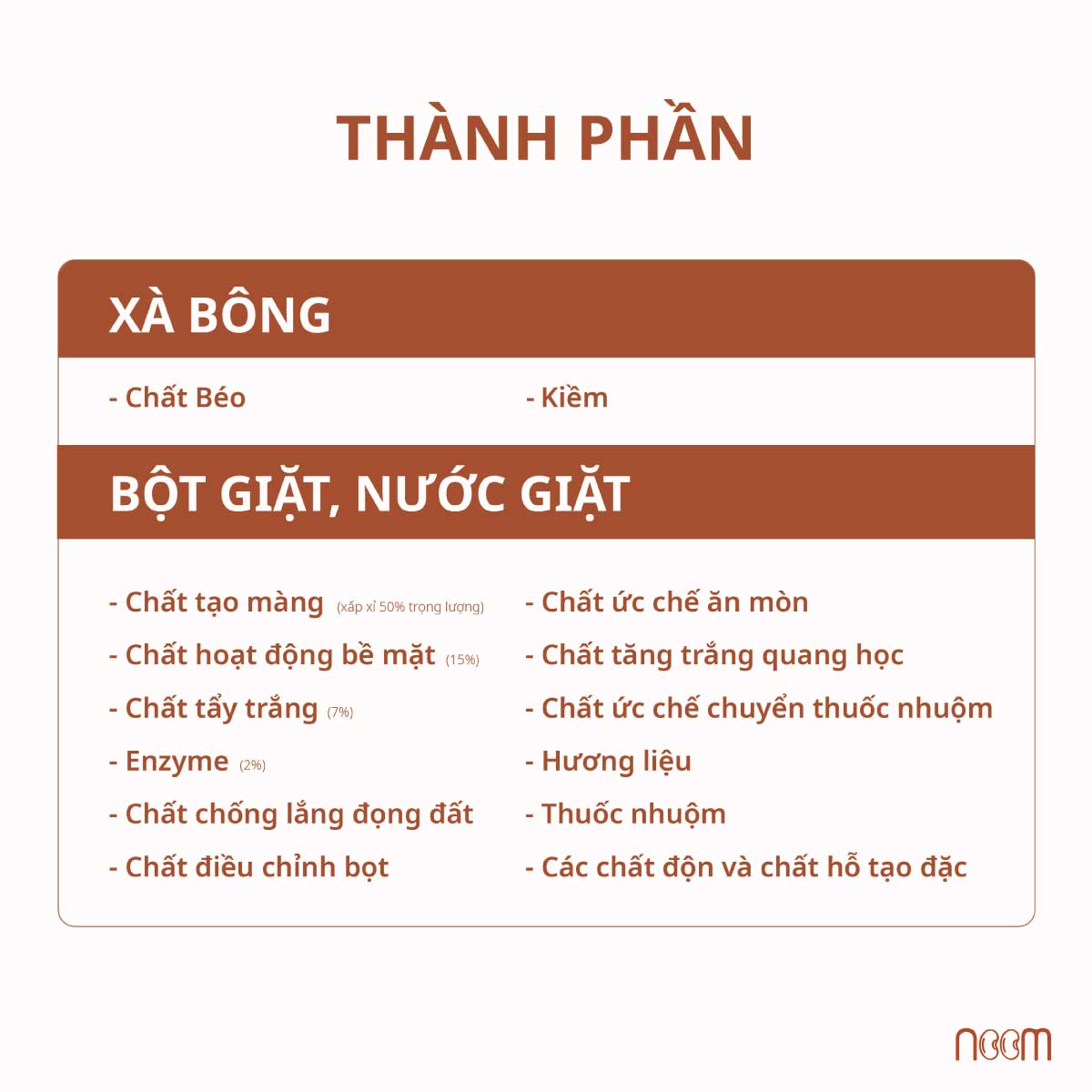 xà bông giặt đồ