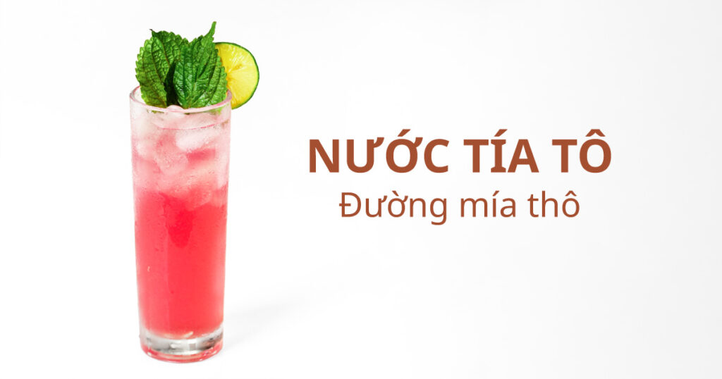 Nước Lá Tía Tô Chanh Sả Gừng Đường Mía Thô - Giải Cảm, Giải Nhiệt, Tăng Đề Kháng Ngày Hè 6 Noom nuoc la tia to 270625 1