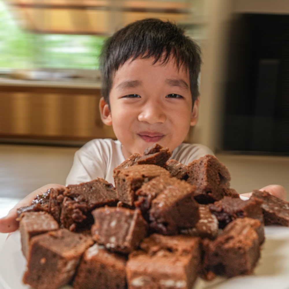 cách làm bánh brownie bột gạo