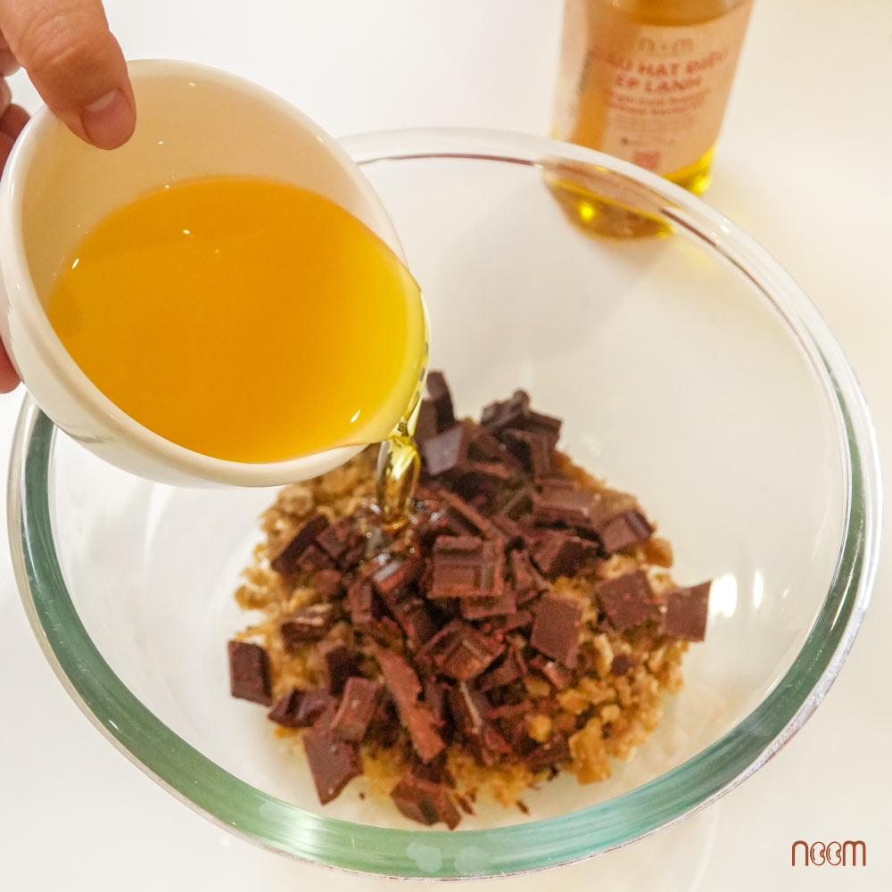 cách làm bánh brownie bột gạo