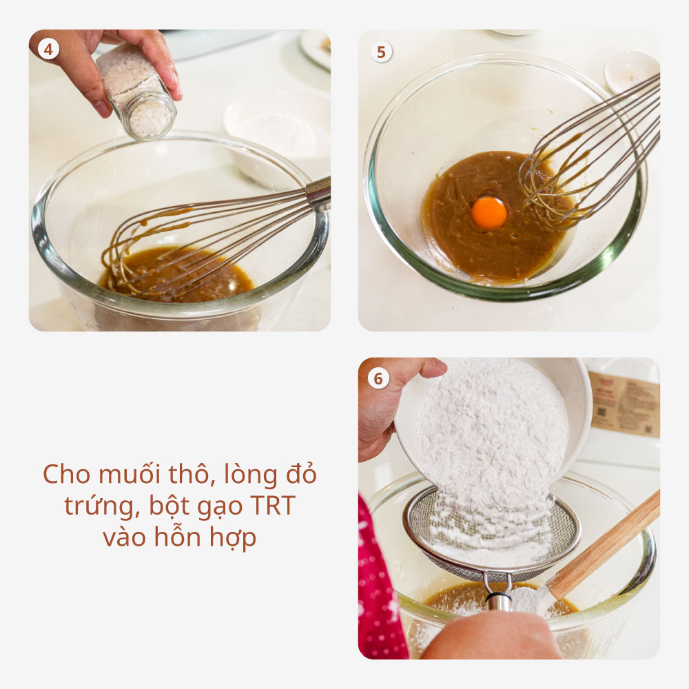 cách làm bánh cookie bột gạo