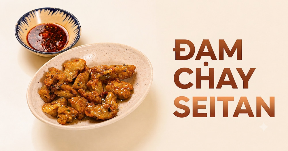 Đạm chay seitan thành phẩm, món chay giàu đạm